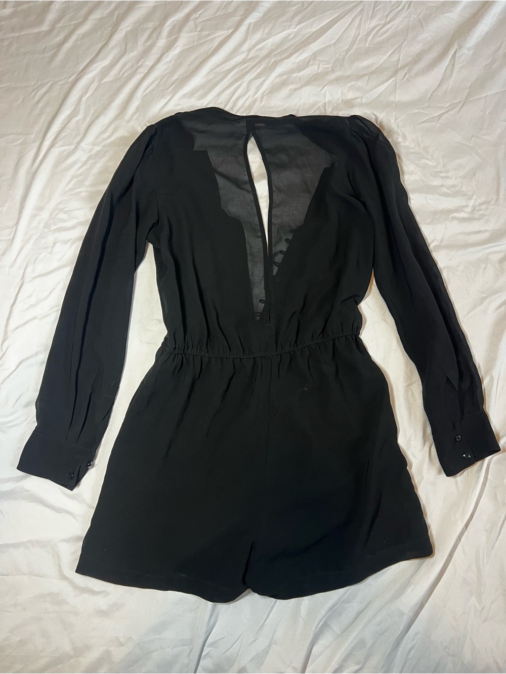 Y2K Sheer Romper